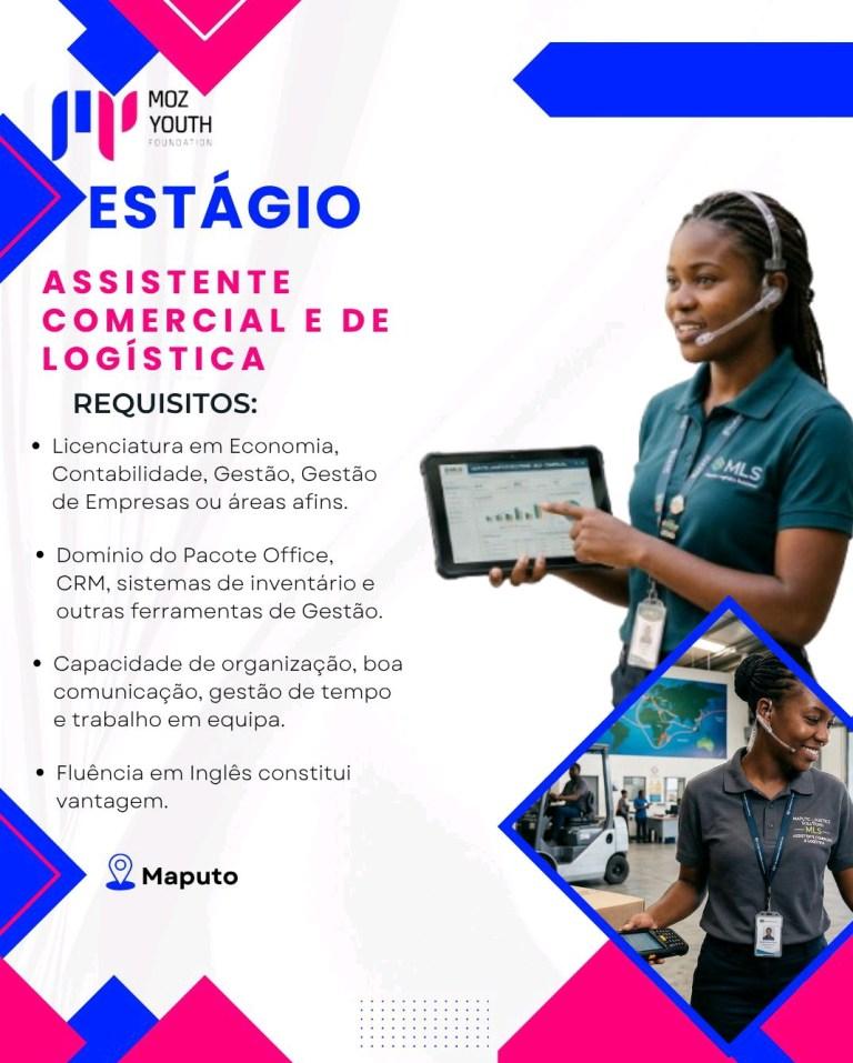 Vaga de ESTÁGIO – Assistente Comercial e de Logística