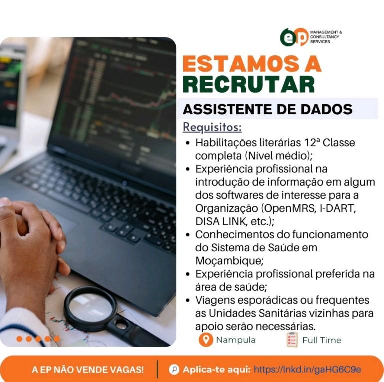 Job – DATA ASSISTANT
