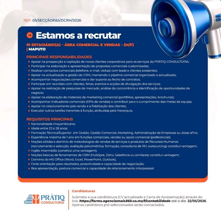 JOB – INTERN – COMMERCIAL AND SALES AREA – (M/F)