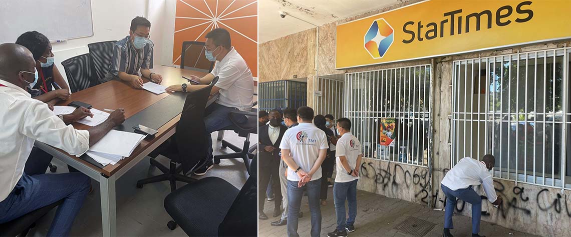 O Tribunal penhora bens da Startimes por dever 3 milhões de USD à DDS